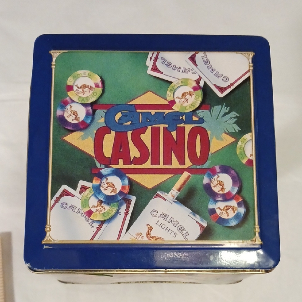 Camel Casino Tin Box